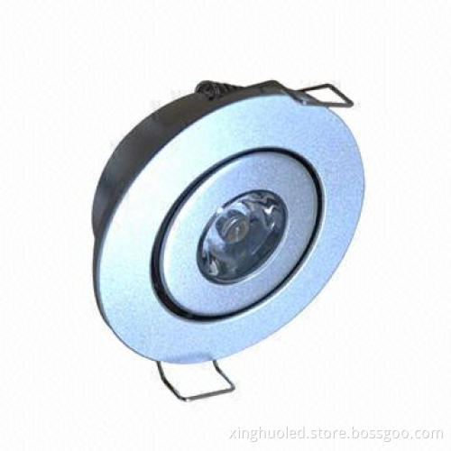 1W LED ceiling light, CE certified/RoHS Directive-compliant